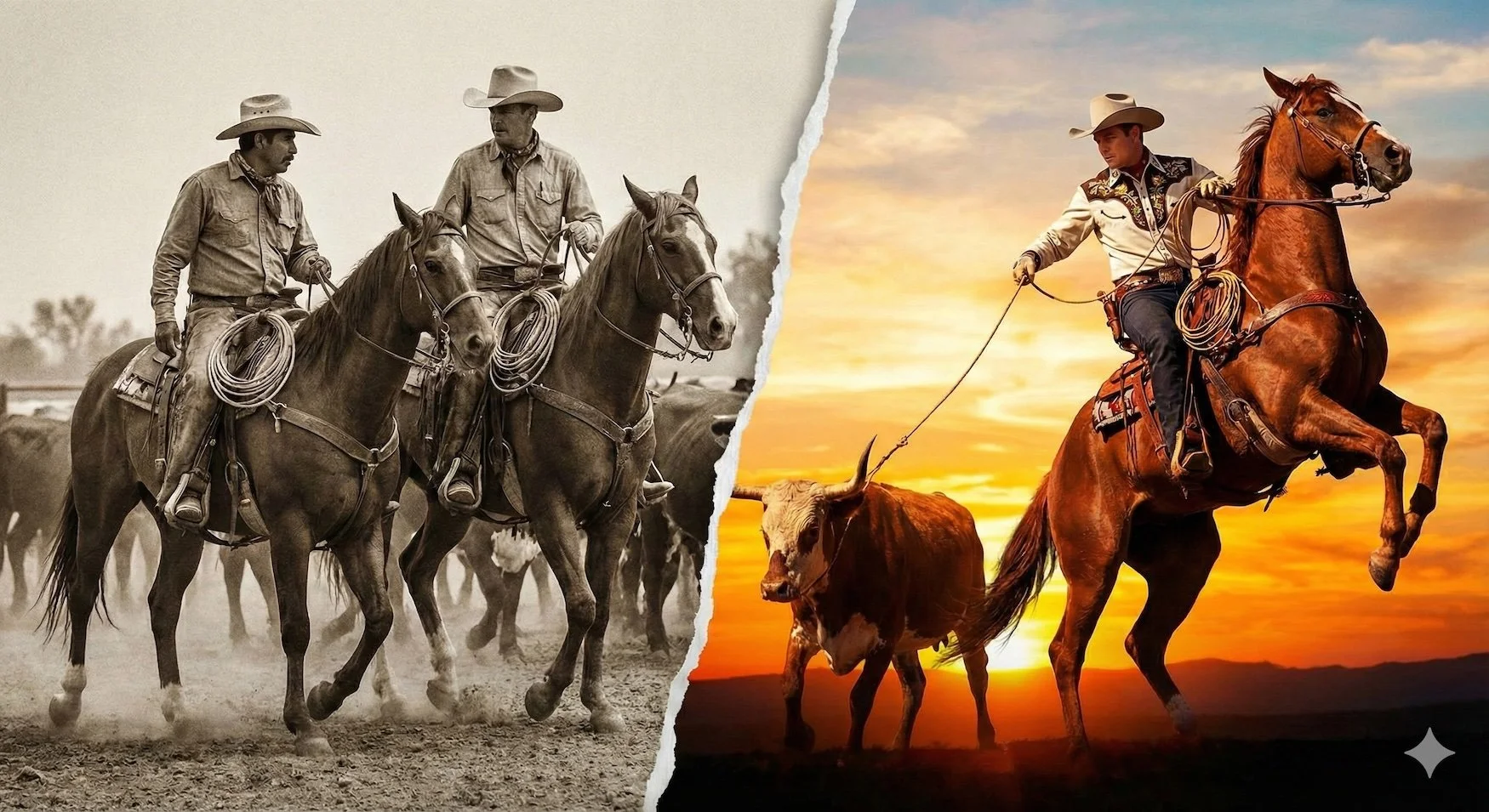 Cowboy myth vs reality