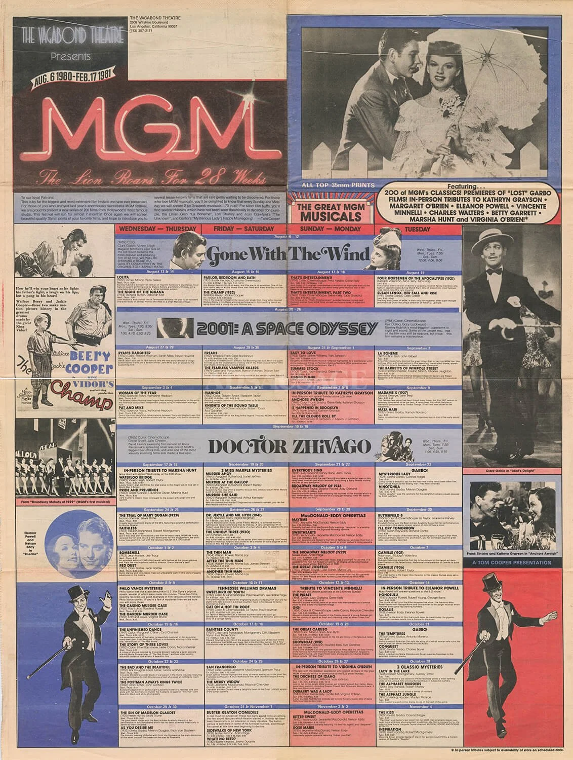 Vagabond Theatre, Los Angeles, 1981