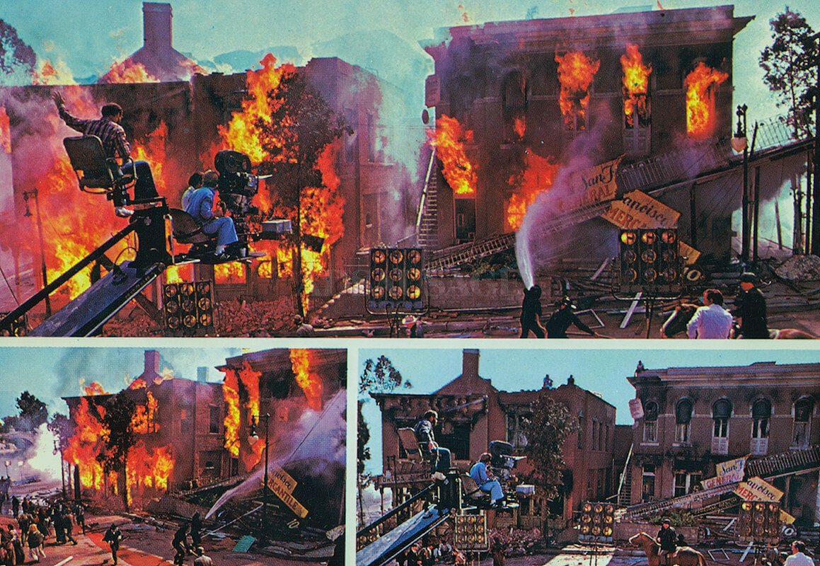 Vintage postcard of Universal Studios 