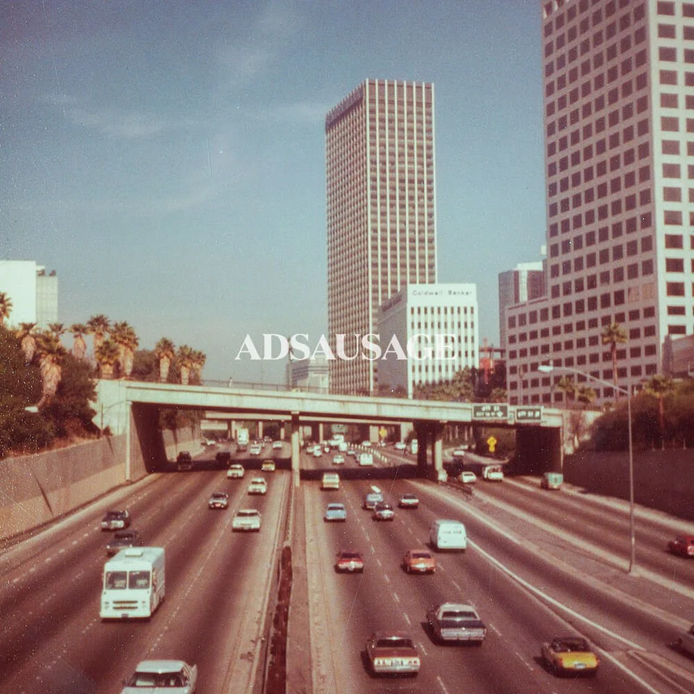 Vintage Los Angeles photo of downtown Los Angeles