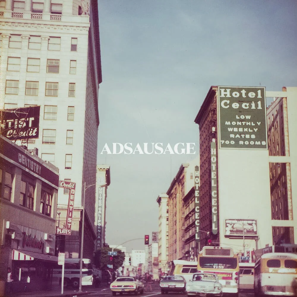 Vintage Los Angeles photo of downtown Los Angeles