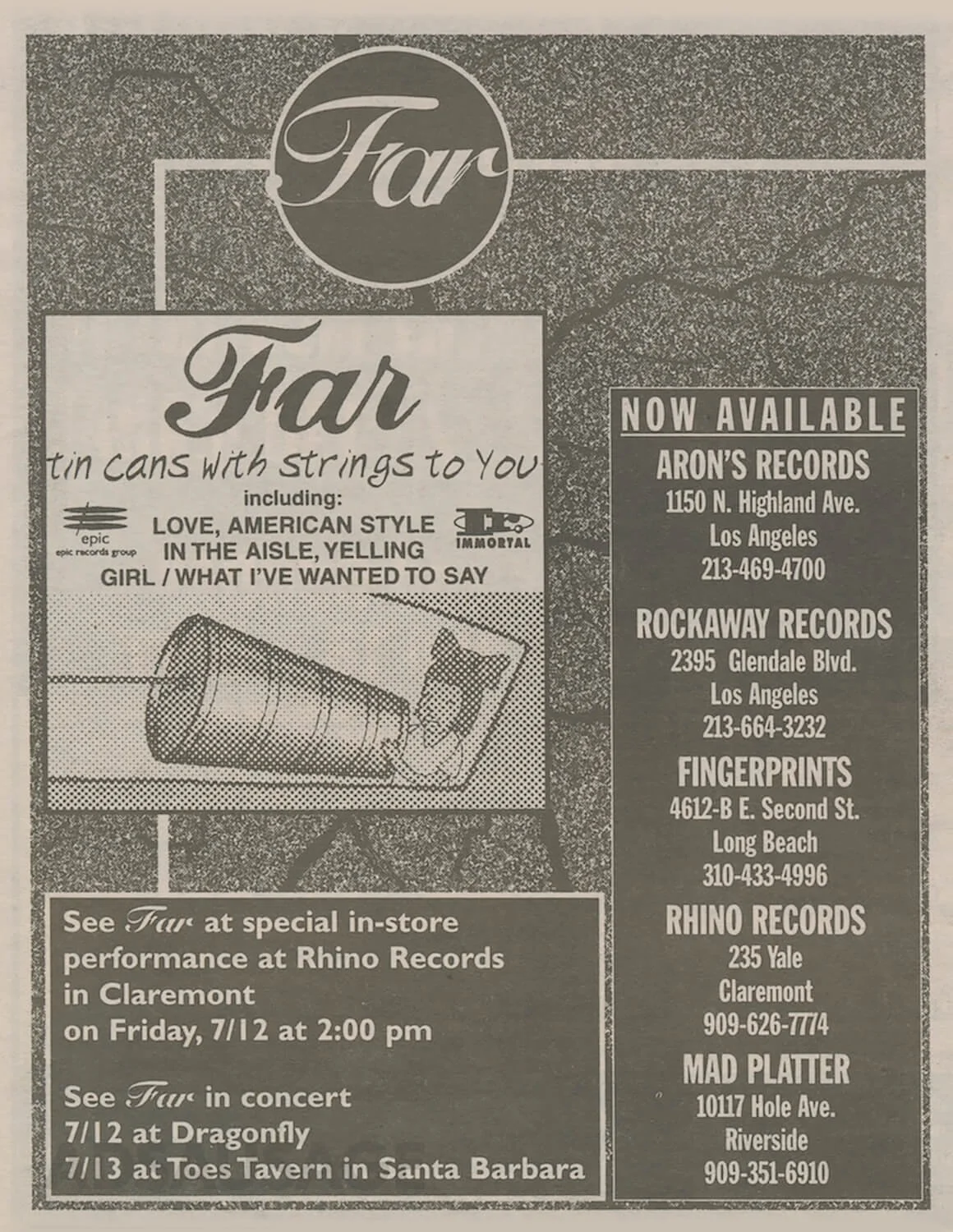 LA Weekly archive 1995-1996