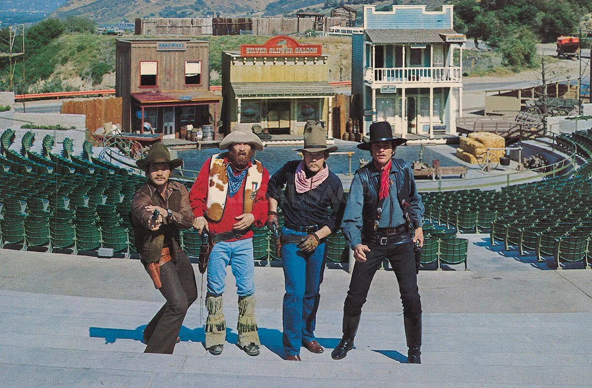 Vintage postcard of Universal Studios 