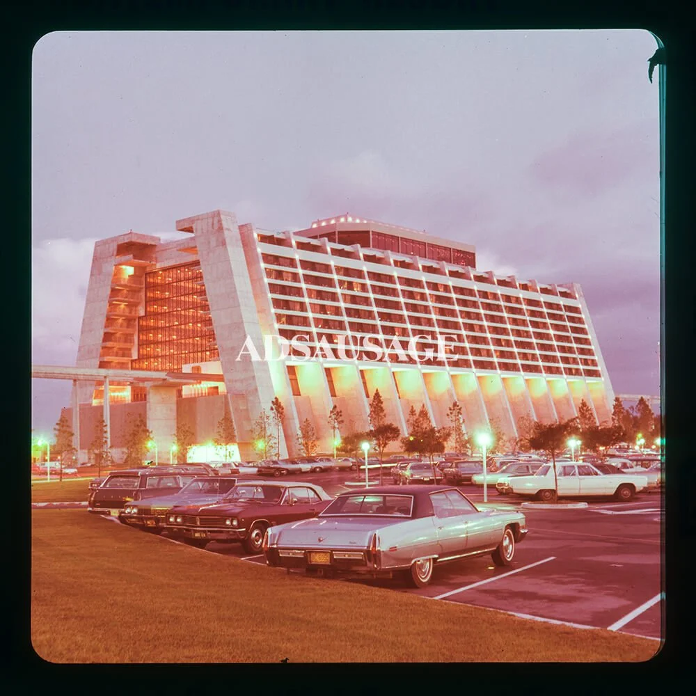 Vintage Disneyland - Contemporary Resort archive