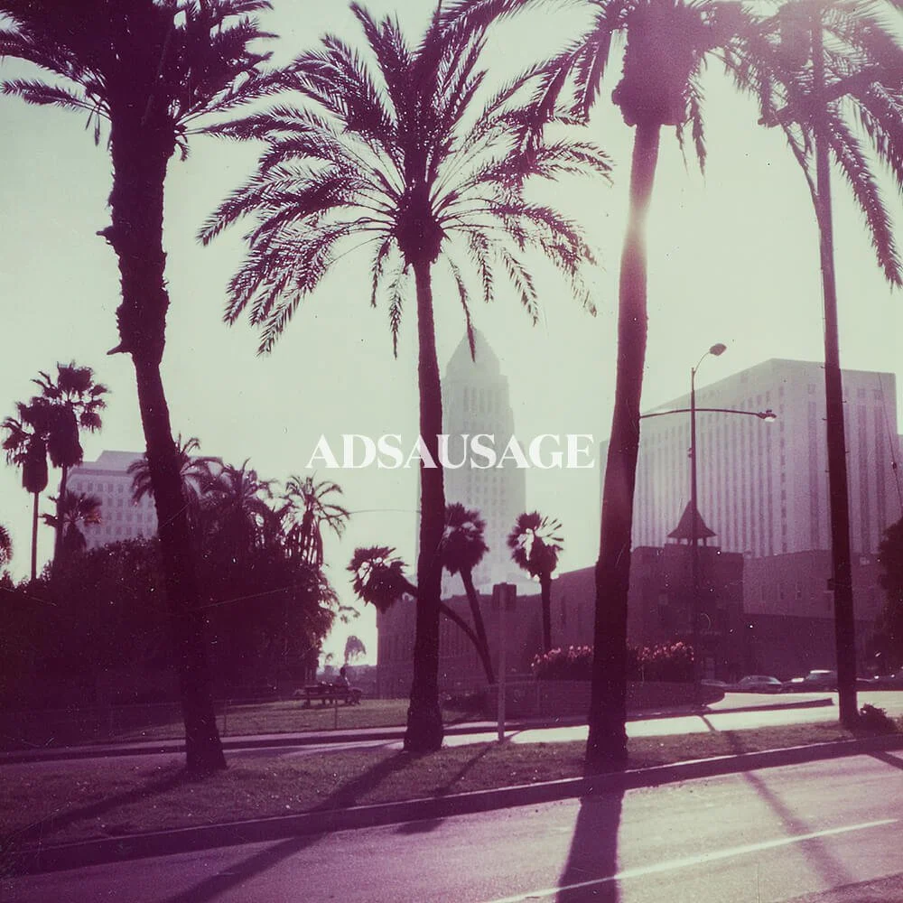 Vintage Los Angeles photo of downtown Los Angeles