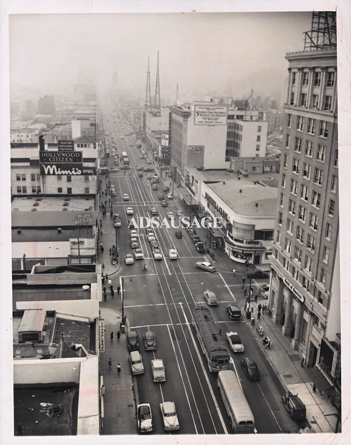 Hollywood Blvd., 1952