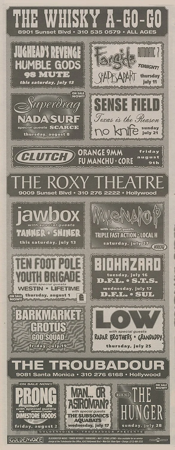 LA Weekly archive 1995-1996
