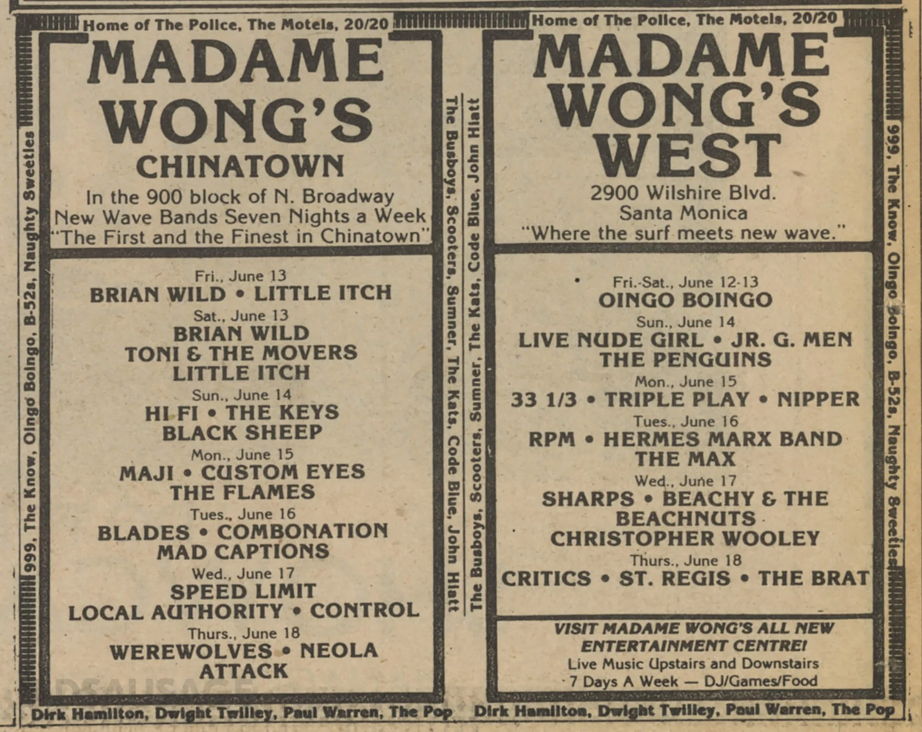 LA Weekly archive 1981-1982