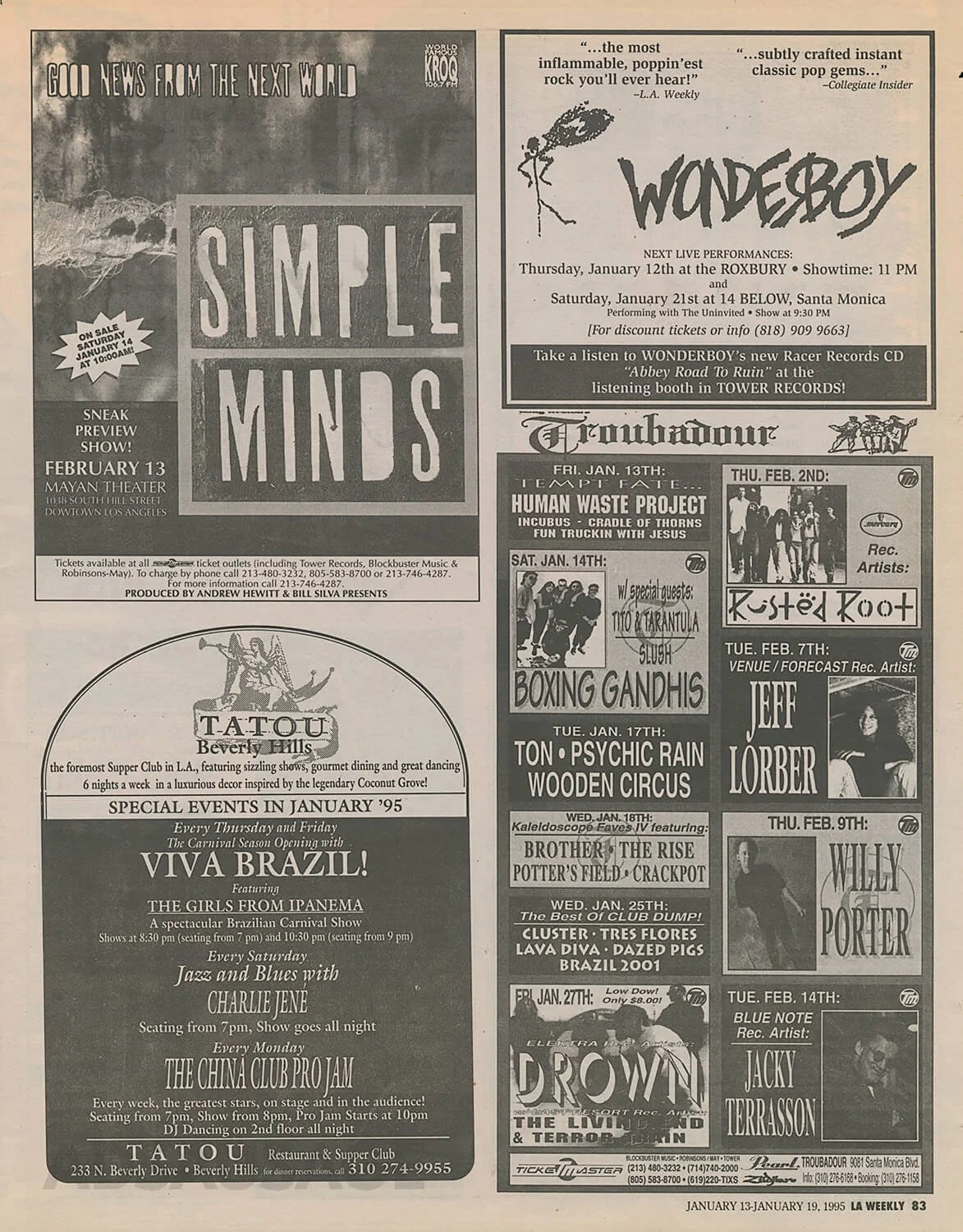 LA Weekly archive 1995-1996