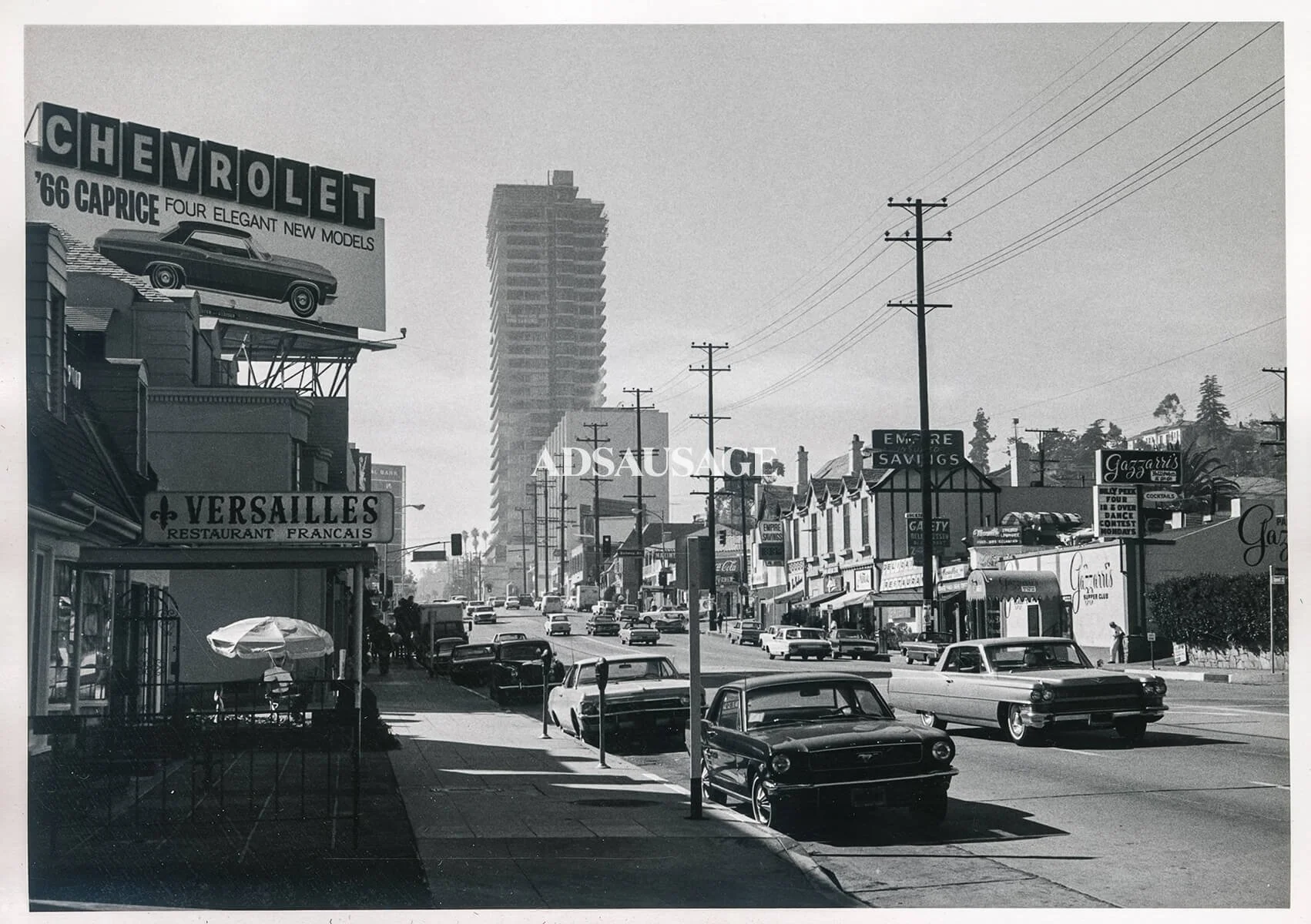 West Hollywood/Versailles Restaurant, 1965