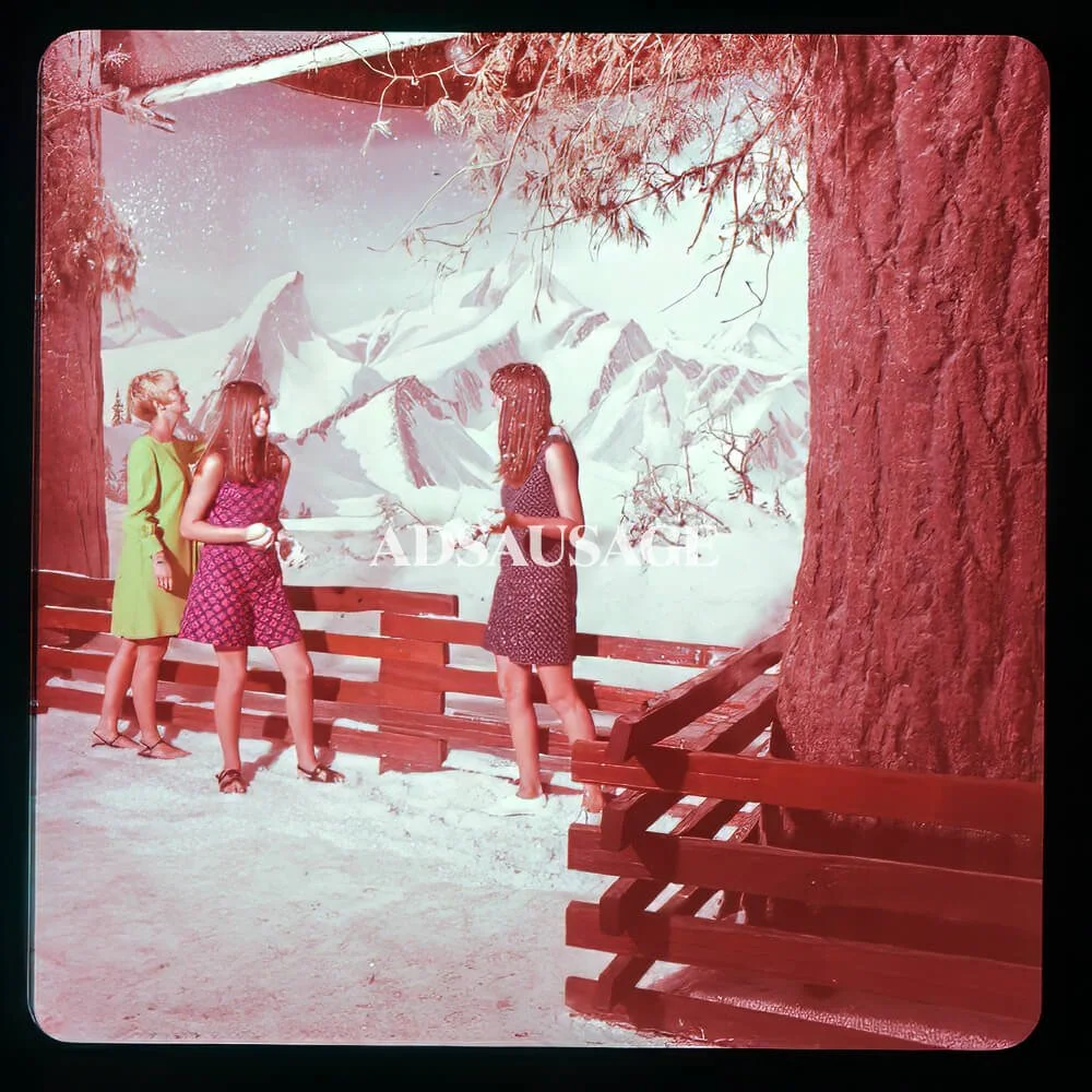 Vintage slide of Universal Studios 1967
