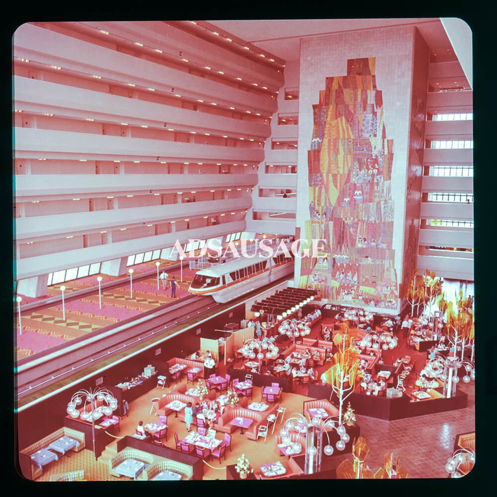 Vintage Disneyland - Contemporary Resort archive