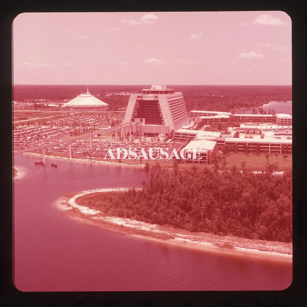 Vintage Disneyland - Contemporary Resort archive