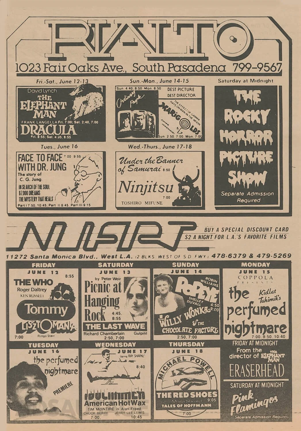 LA Weekly archive 1981-1982