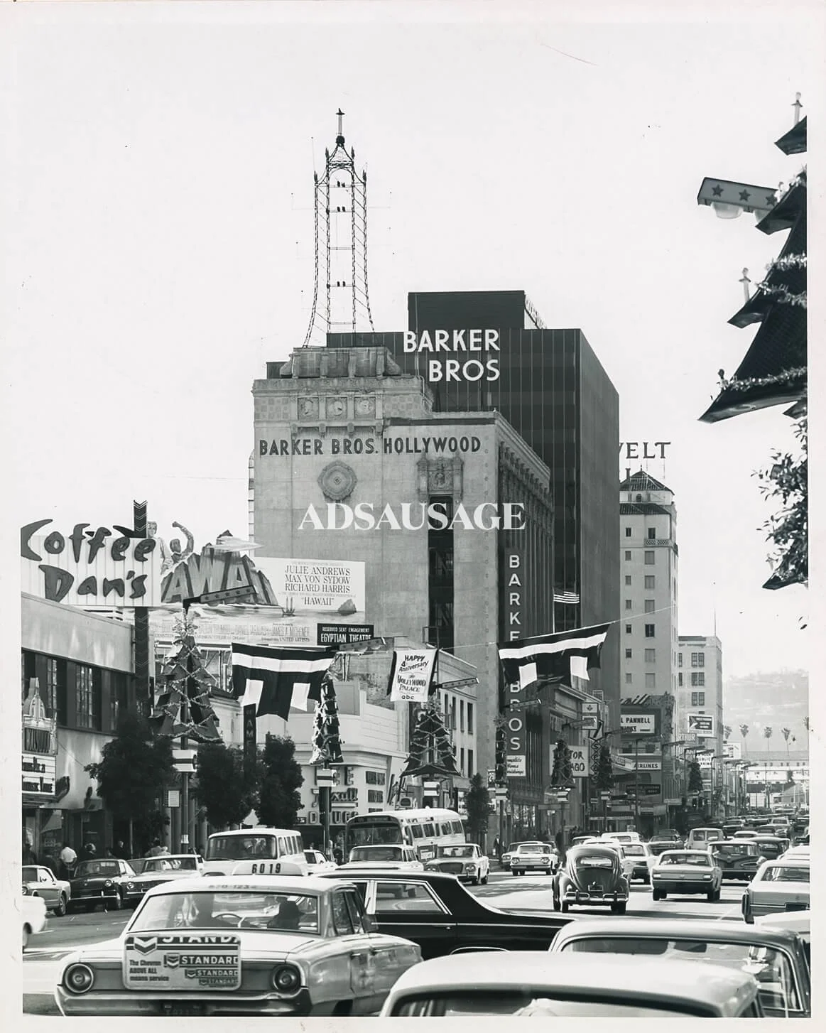 Coffee Dan's, Hollywood, 1966