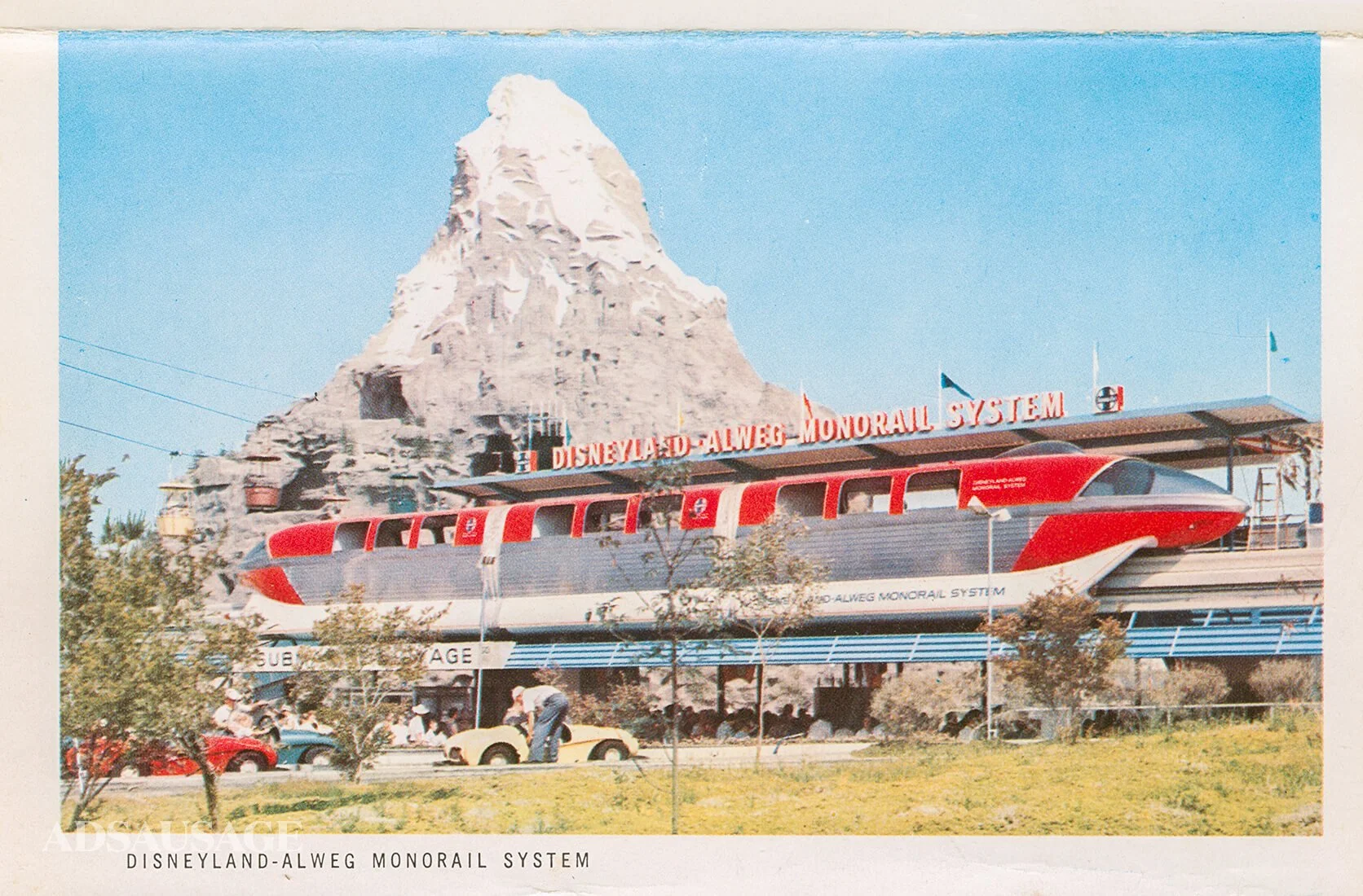 Disneyland, Magic Kingdom, vintage guide