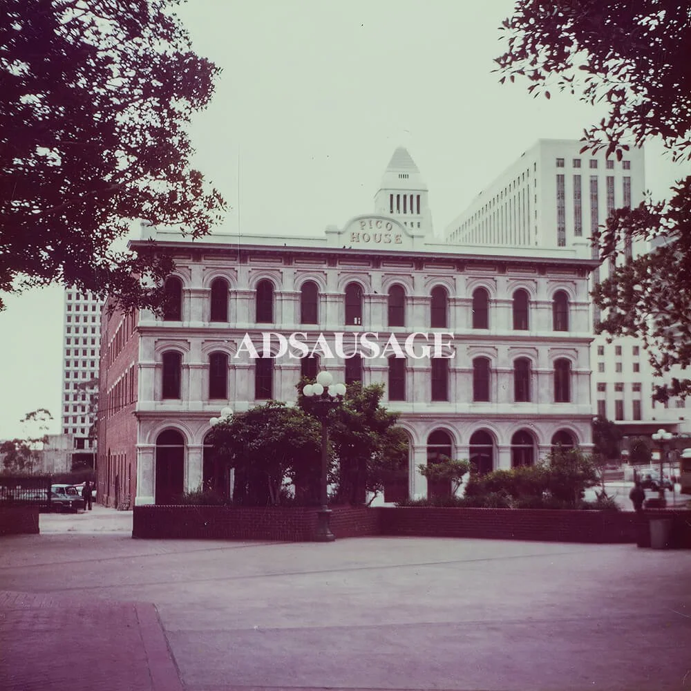 Vintage Los Angeles photo of downtown Los Angeles