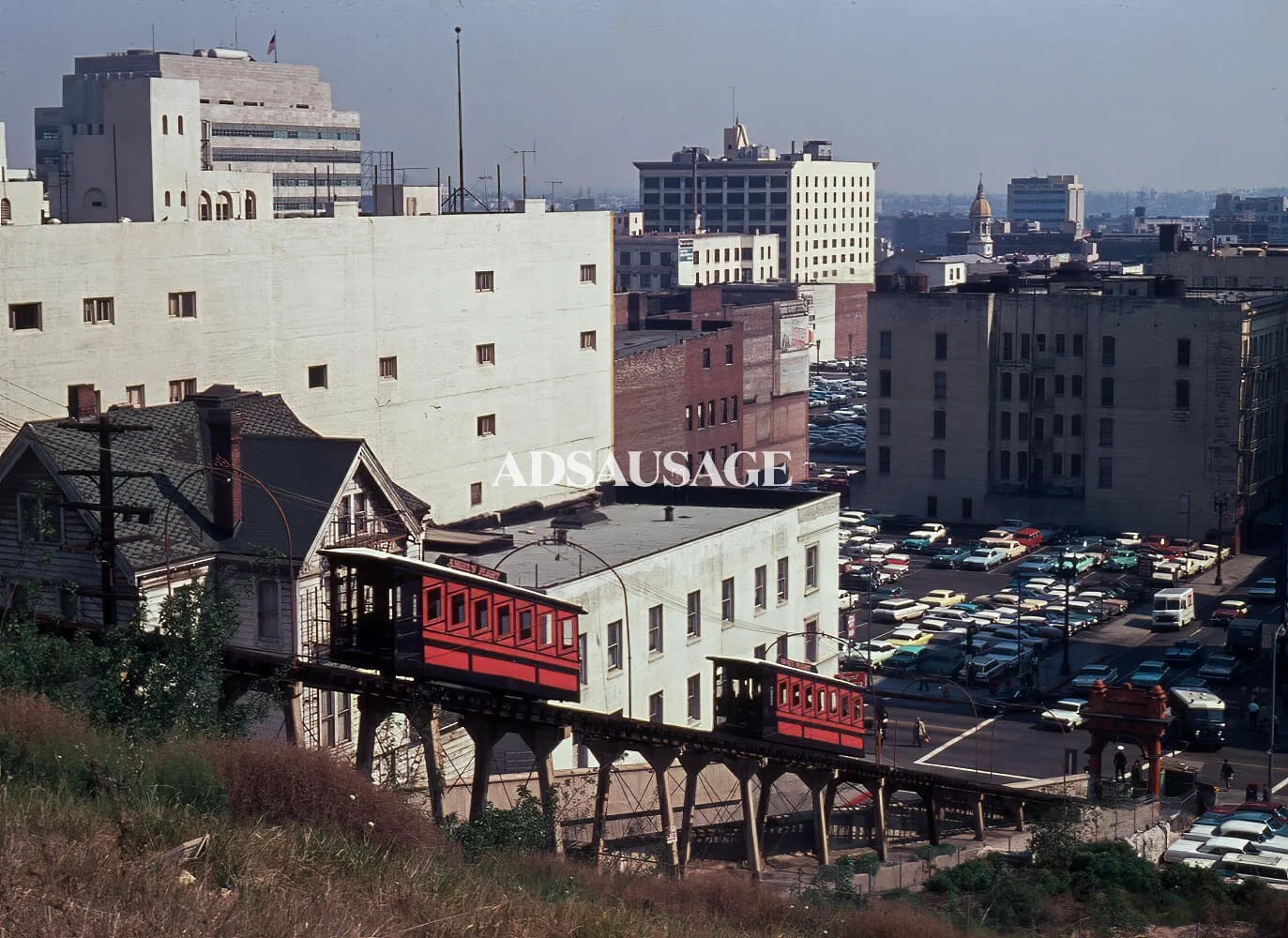 Angels Flight/Bunker Hill, c. 1950s