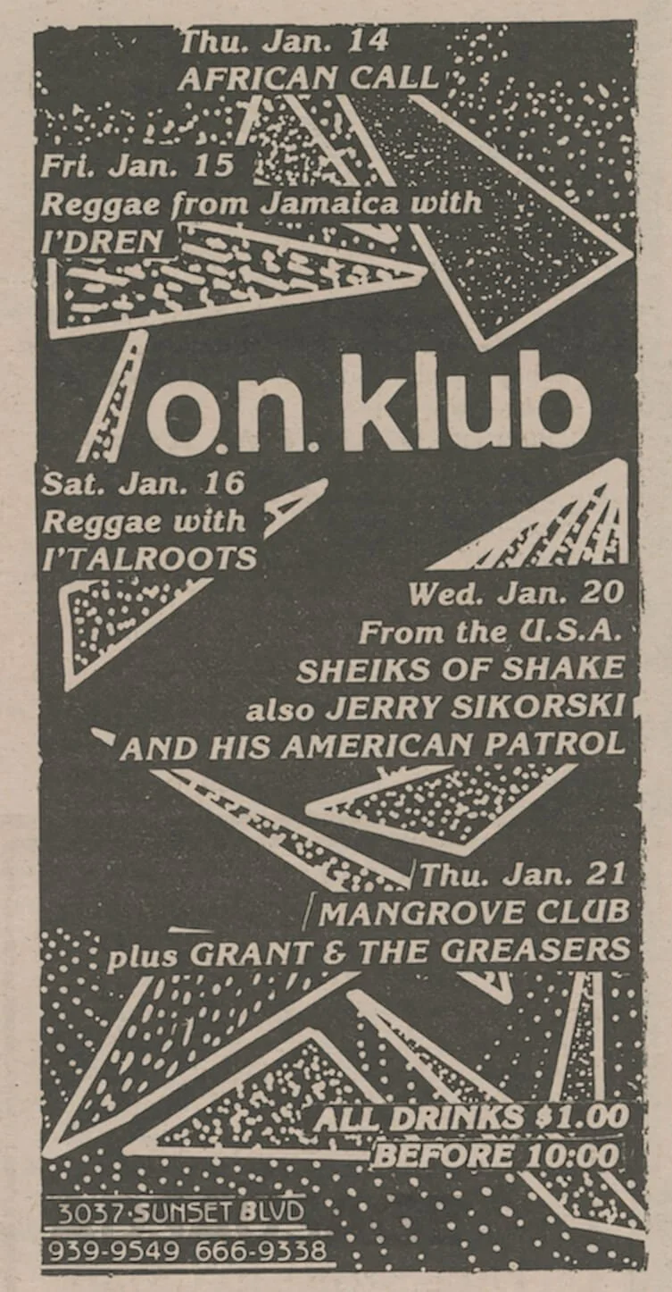 LA Weekly archive 1981-1982