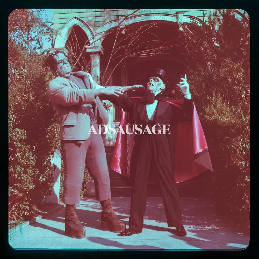 Vintage slide of Universal Studios 1967
