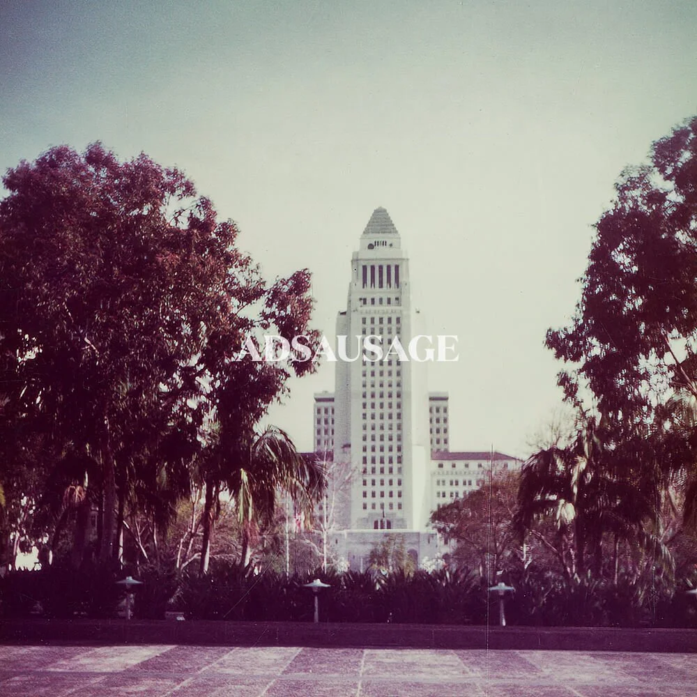 Vintage Los Angeles photo of downtown Los Angeles