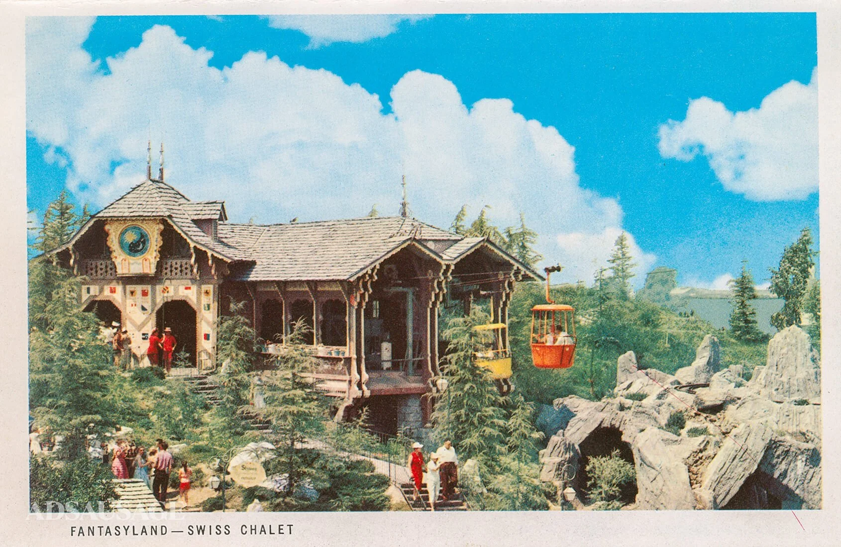 Disneyland, Magic Kingdom, vintage guide