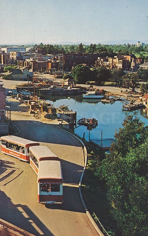 Vintage postcard of Universal Studios 