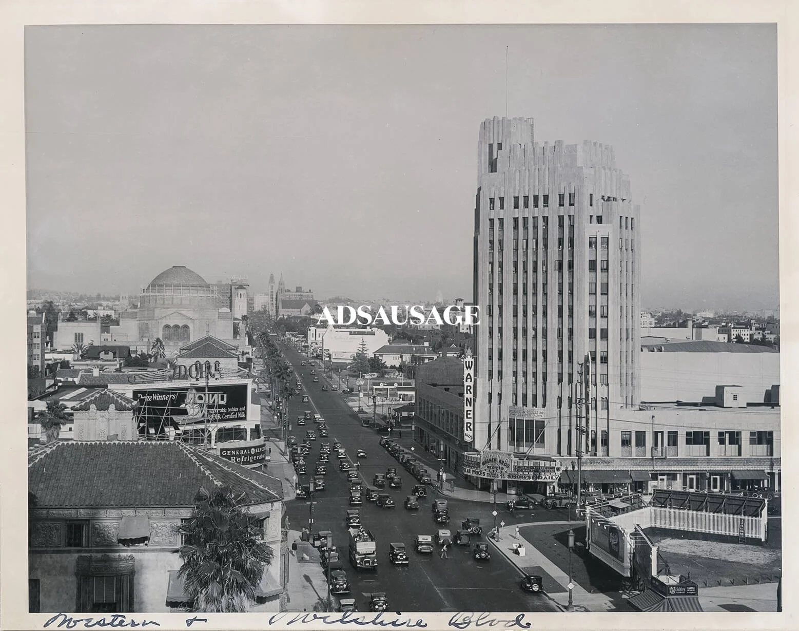 Wilshire and Western, c. 1932