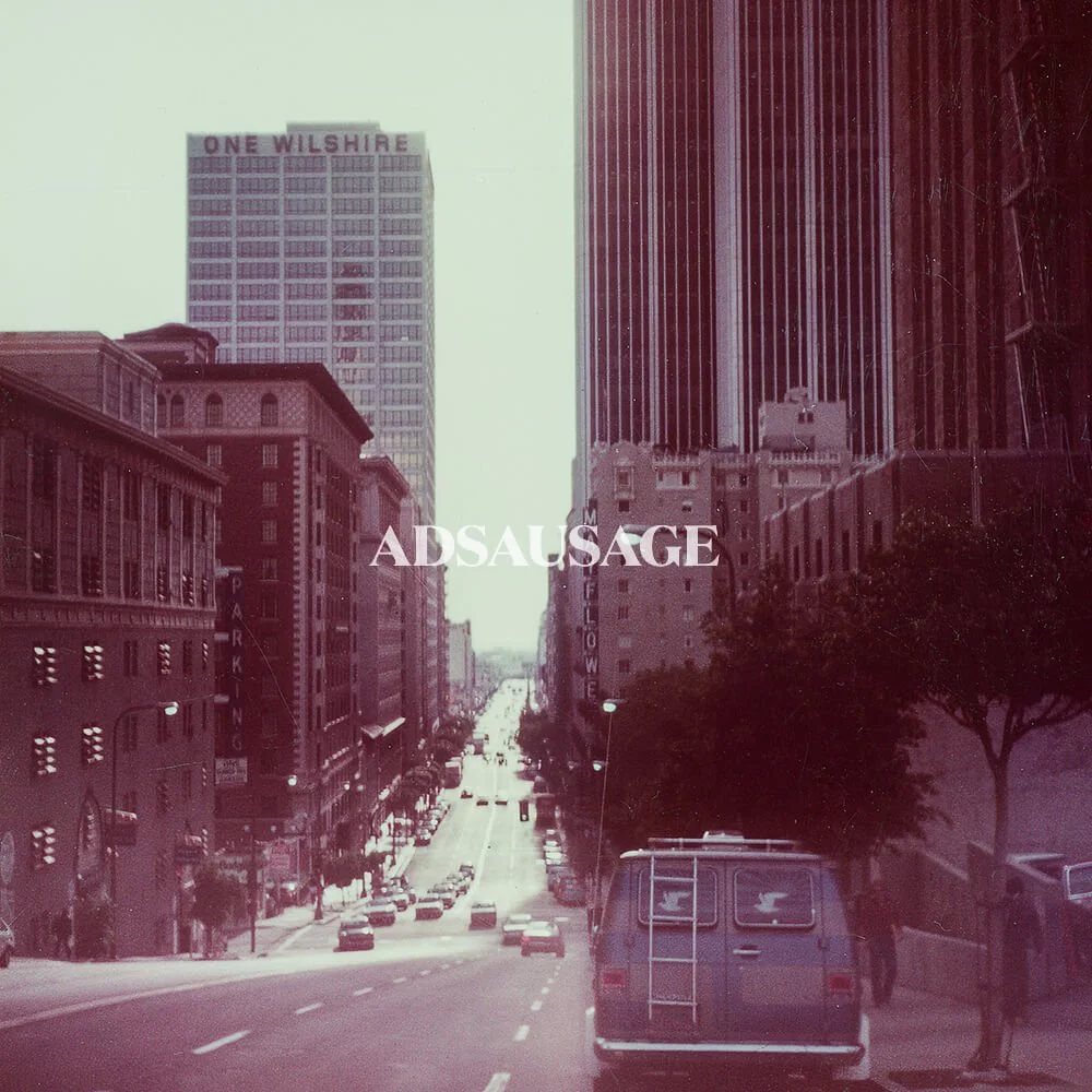 Vintage Los Angeles photo of downtown Los Angeles