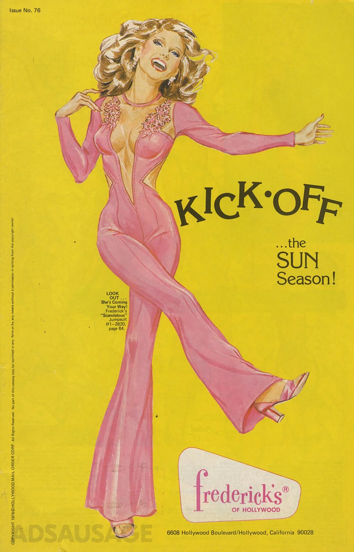 Frederick's of Hollywood archive 1976 ADSAUSAGE ARCHIVES Access