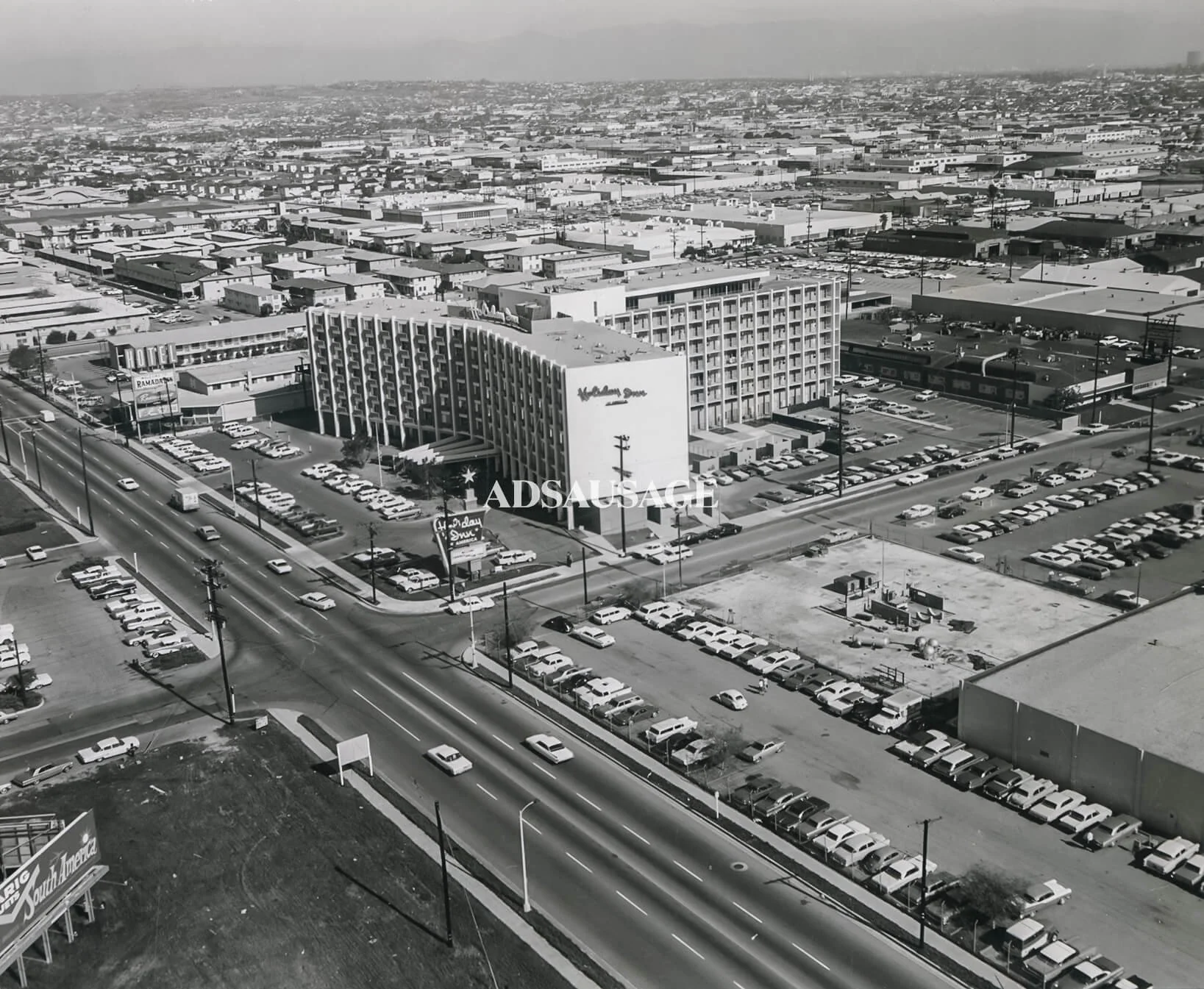Vintage Los Angeles Holiday Inn photo