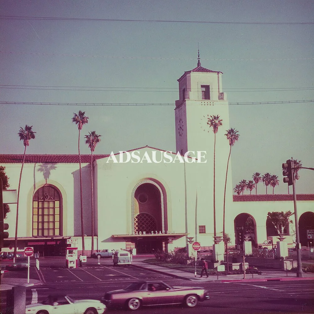 Vintage Los Angeles photo of downtown Los Angeles