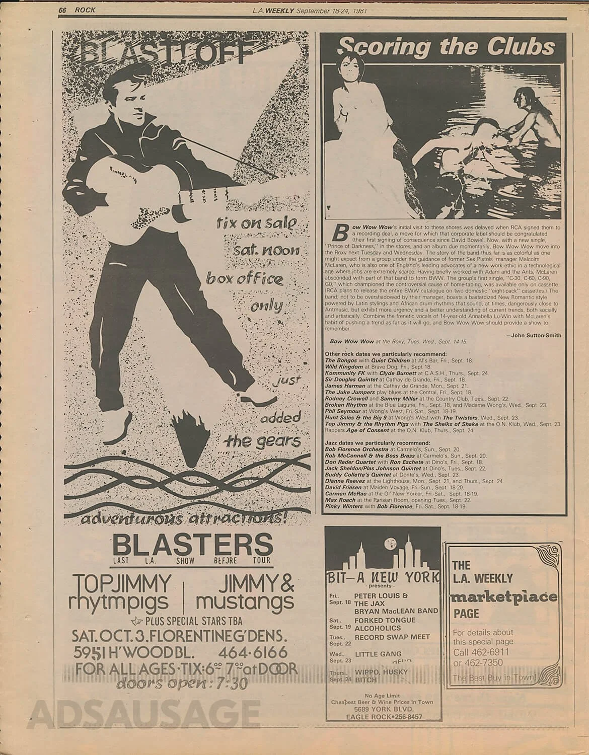 LA Weekly archive 1981-1982