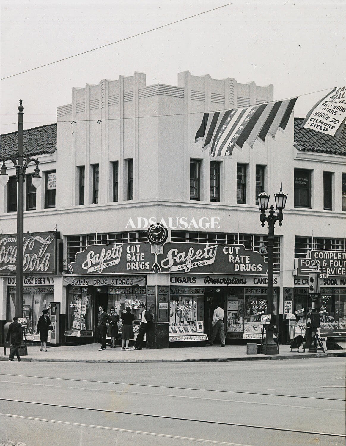 Safety Drug, Sunset and Highland, c. 1940s