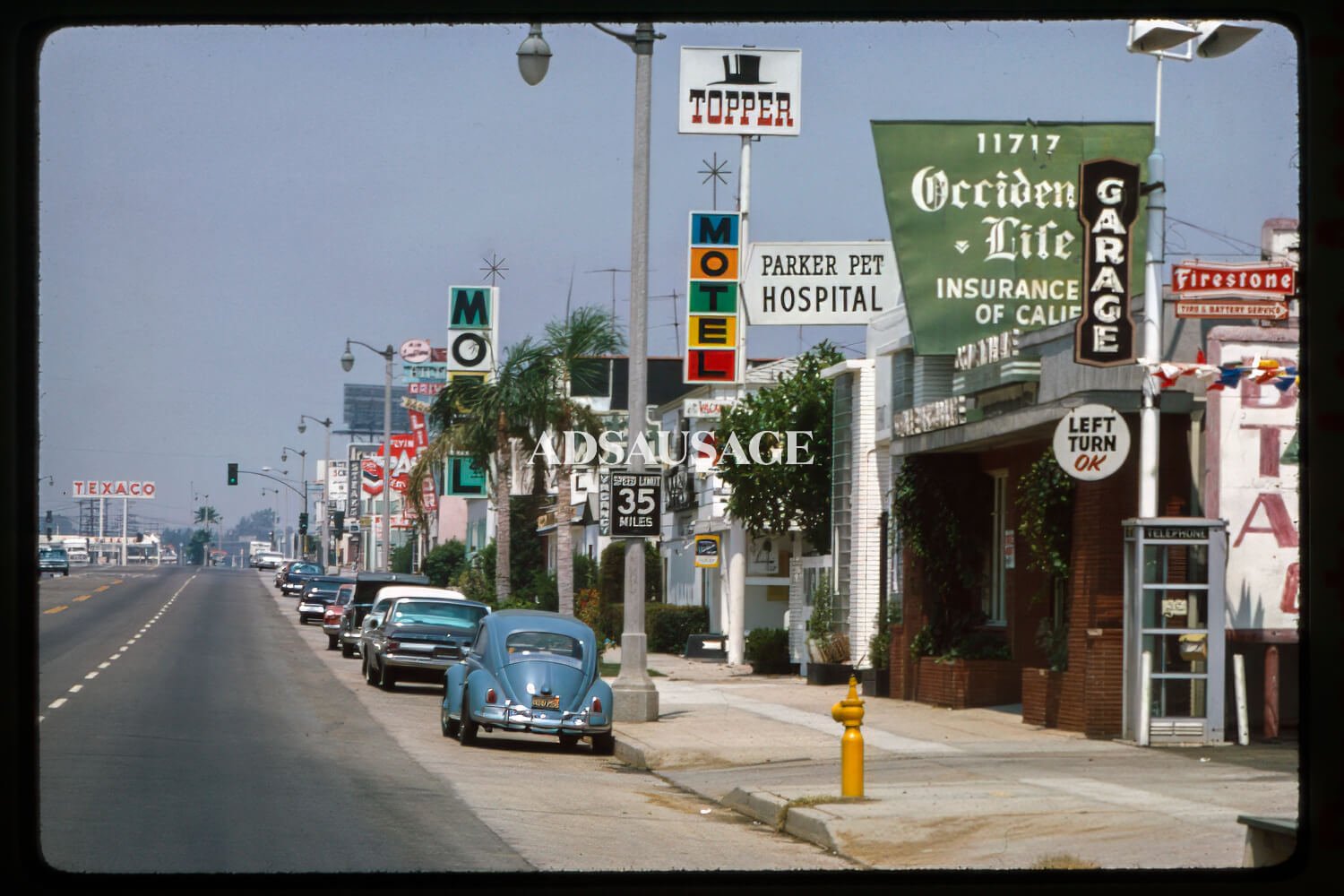 Ventura Blvd., Studio City. Mid-1960s