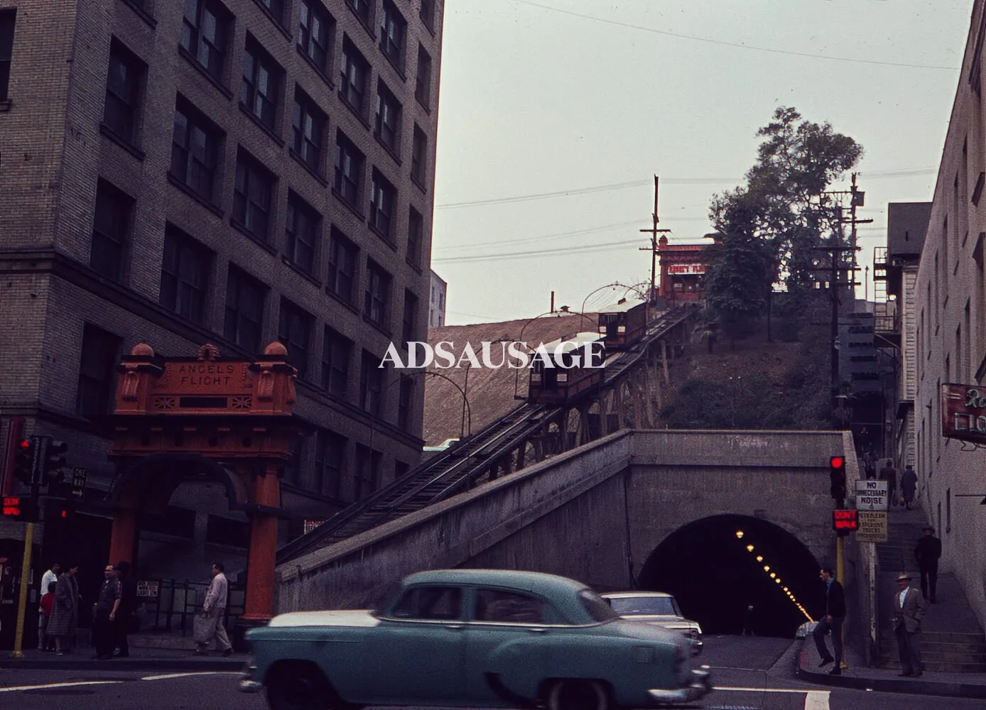 Angels Flight/Bunker Hill, c. 1950s