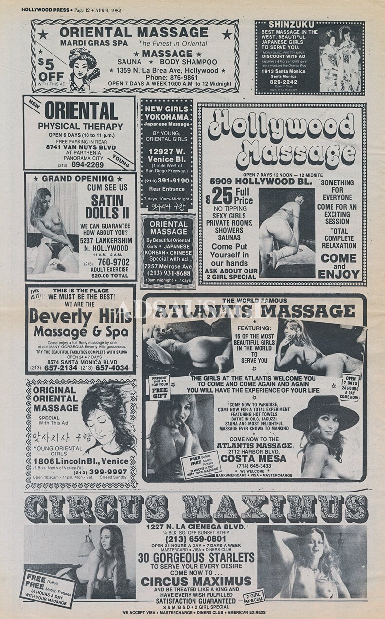 Vintage Los Angeles Mark Roy's Circus Maximus