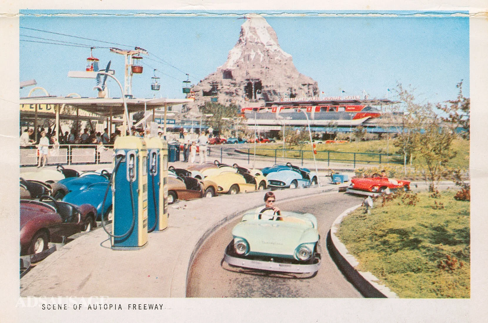 Disneyland, Magic Kingdom, vintage guide