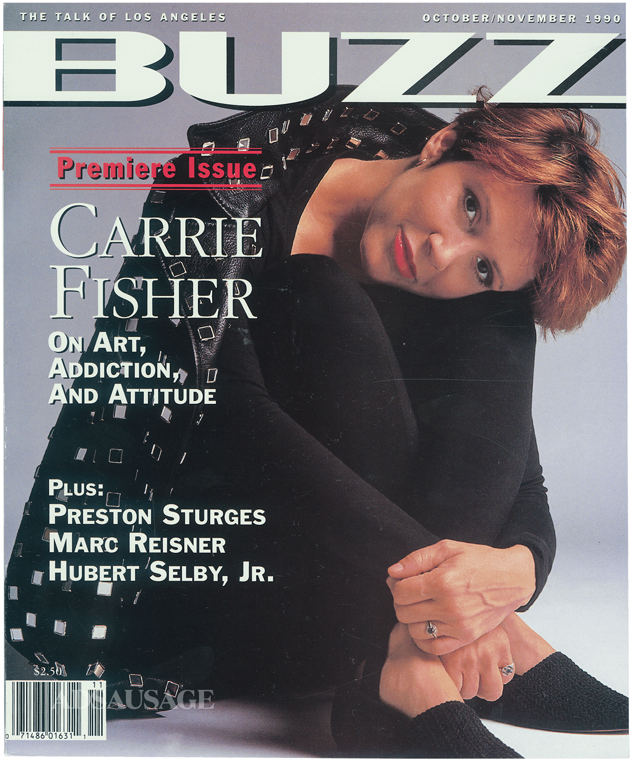 Vintage Los Angeles archive Buzz magazine, 1990