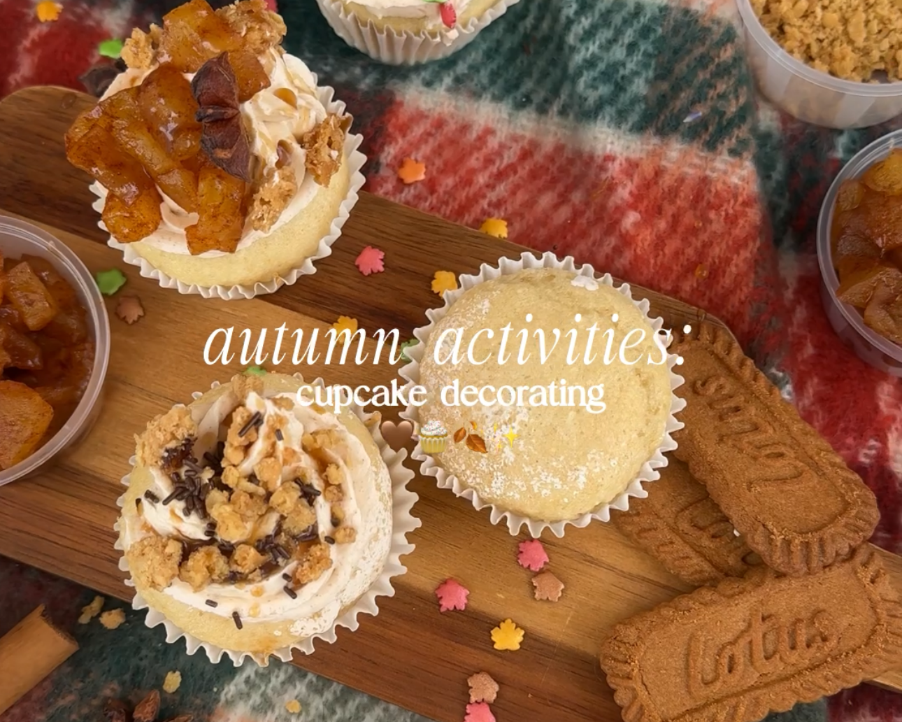 Autumn Cupcake Decorating Evening