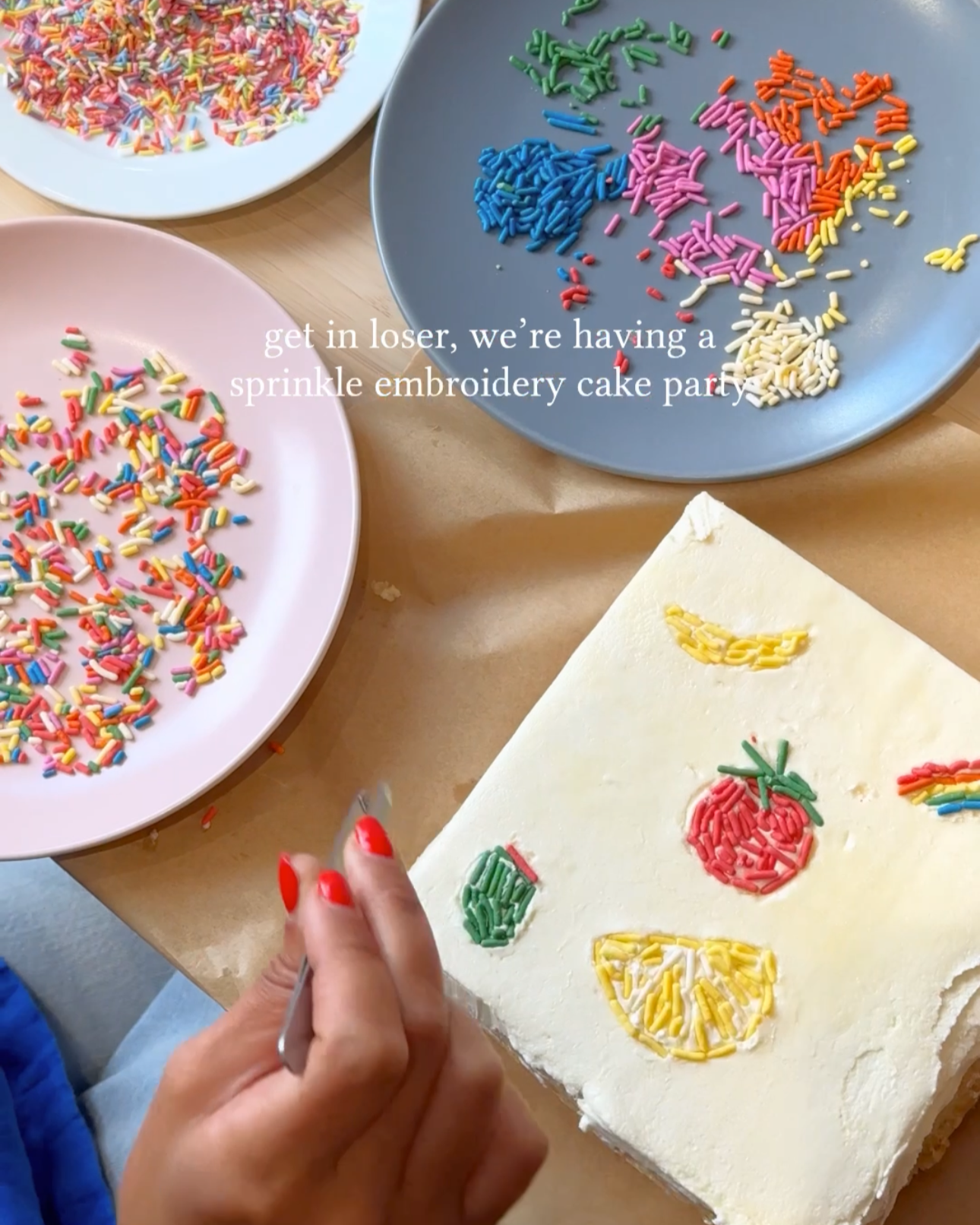 Sprinkle Embroidery Evening 