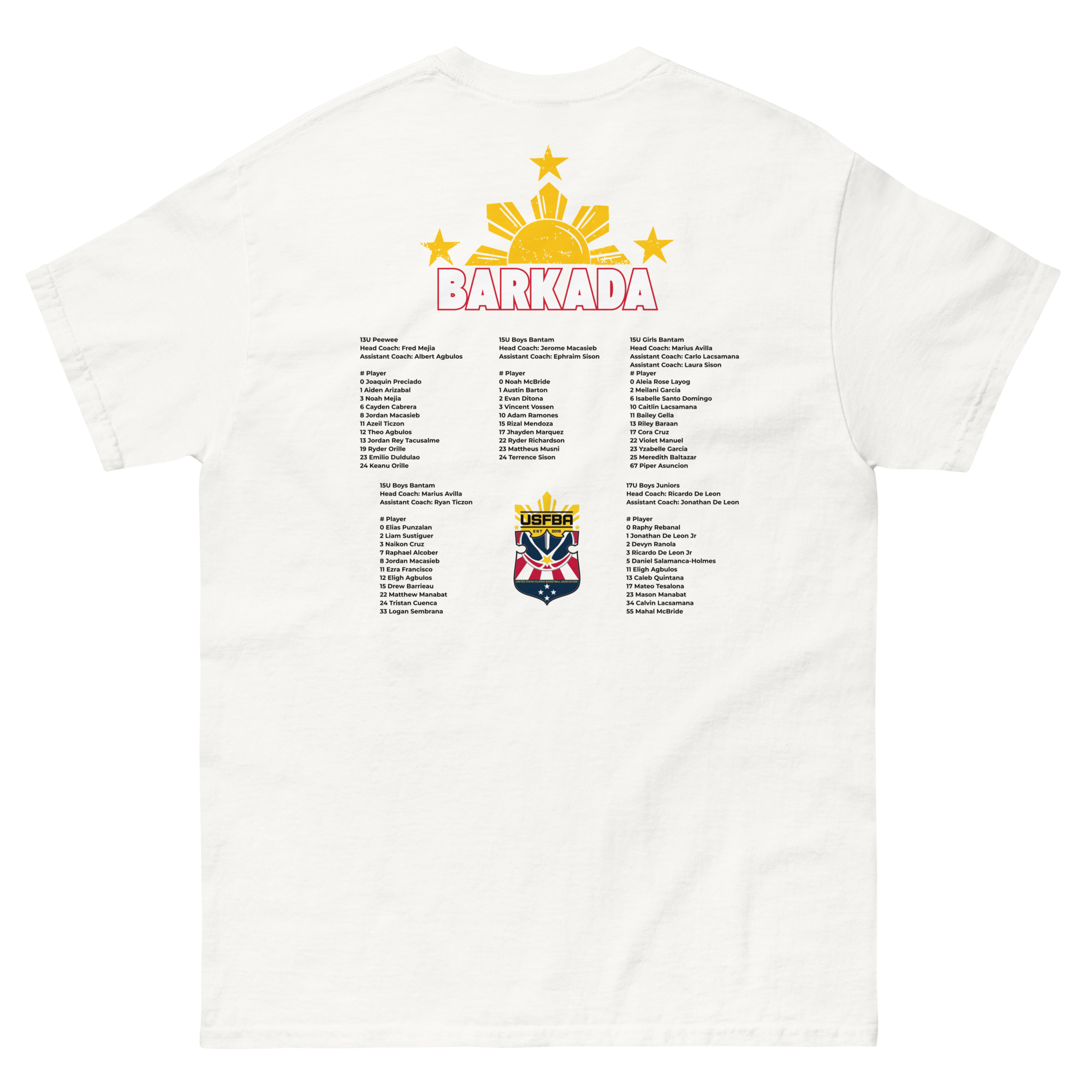 BARKADA USFBA 2026 Tee