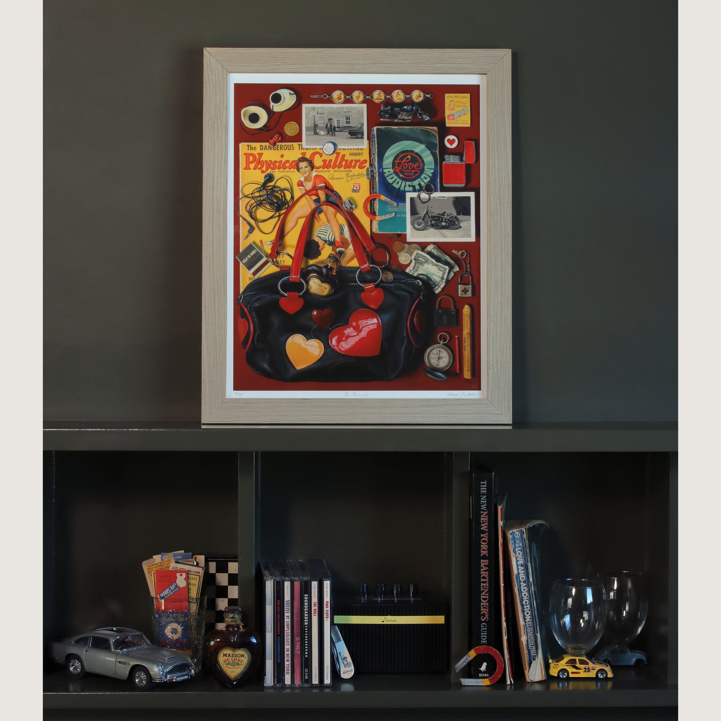 In Pursuit 12x15 framed my walll.jpg