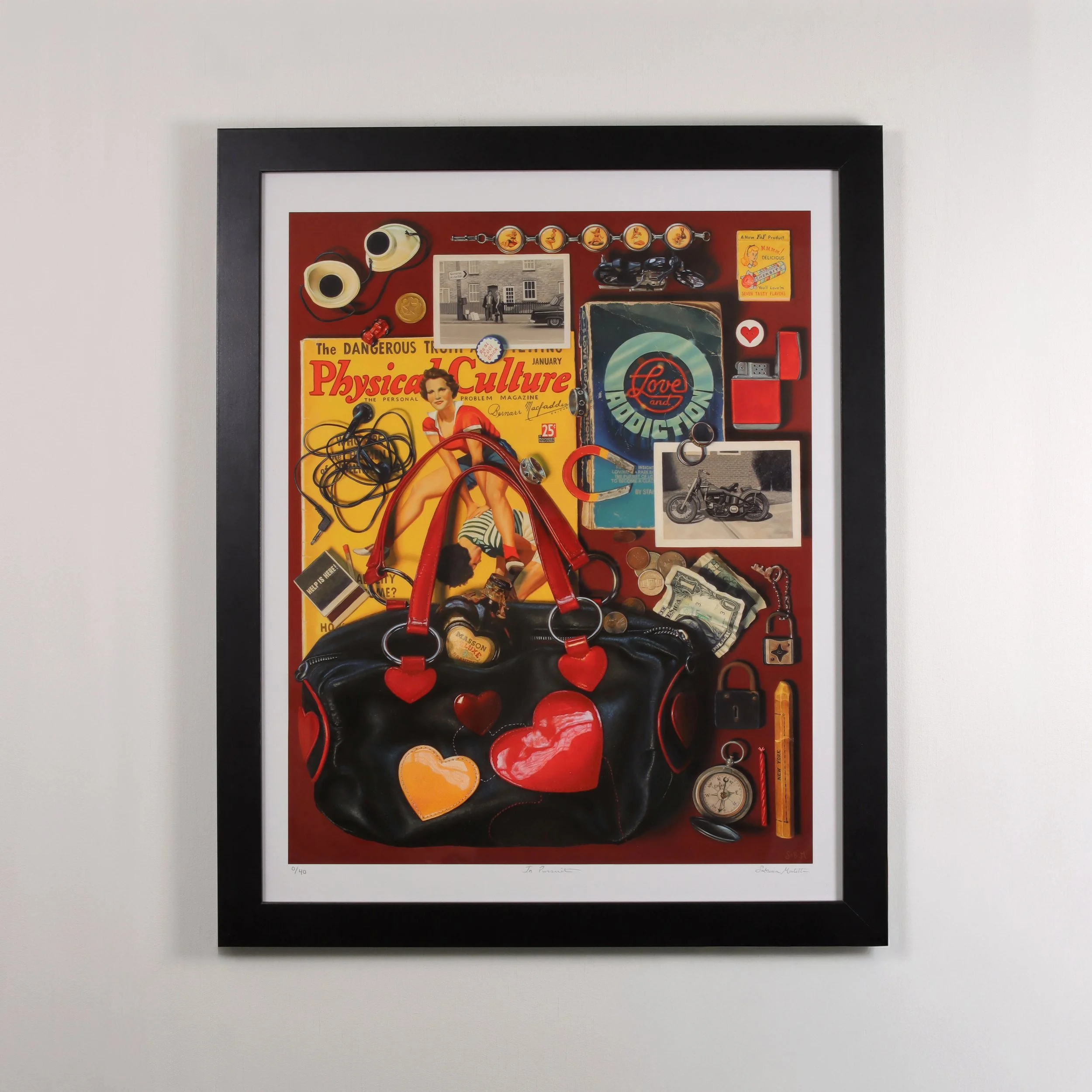 In Pursuit 16x20 framed on white wall.jpg