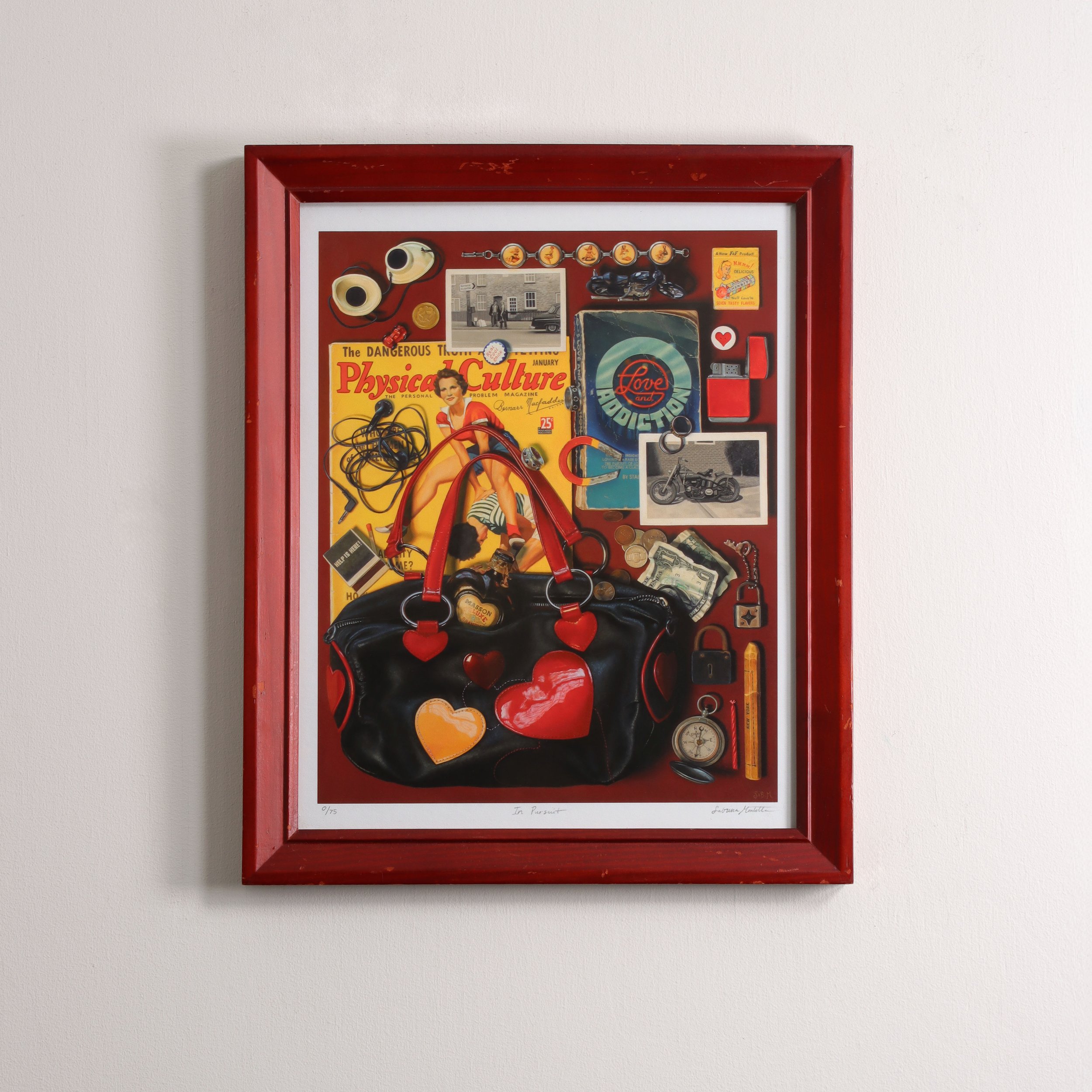 In Pursuit 8x10 framed on white wall.jpg