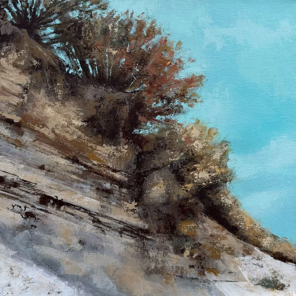 Indian Rock: Rock Face | Acrylic on Canvas