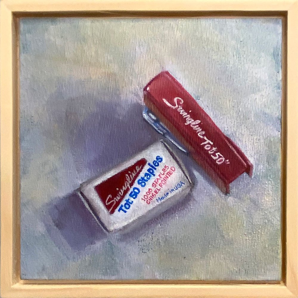 Organized | Oil on Canvas Panel