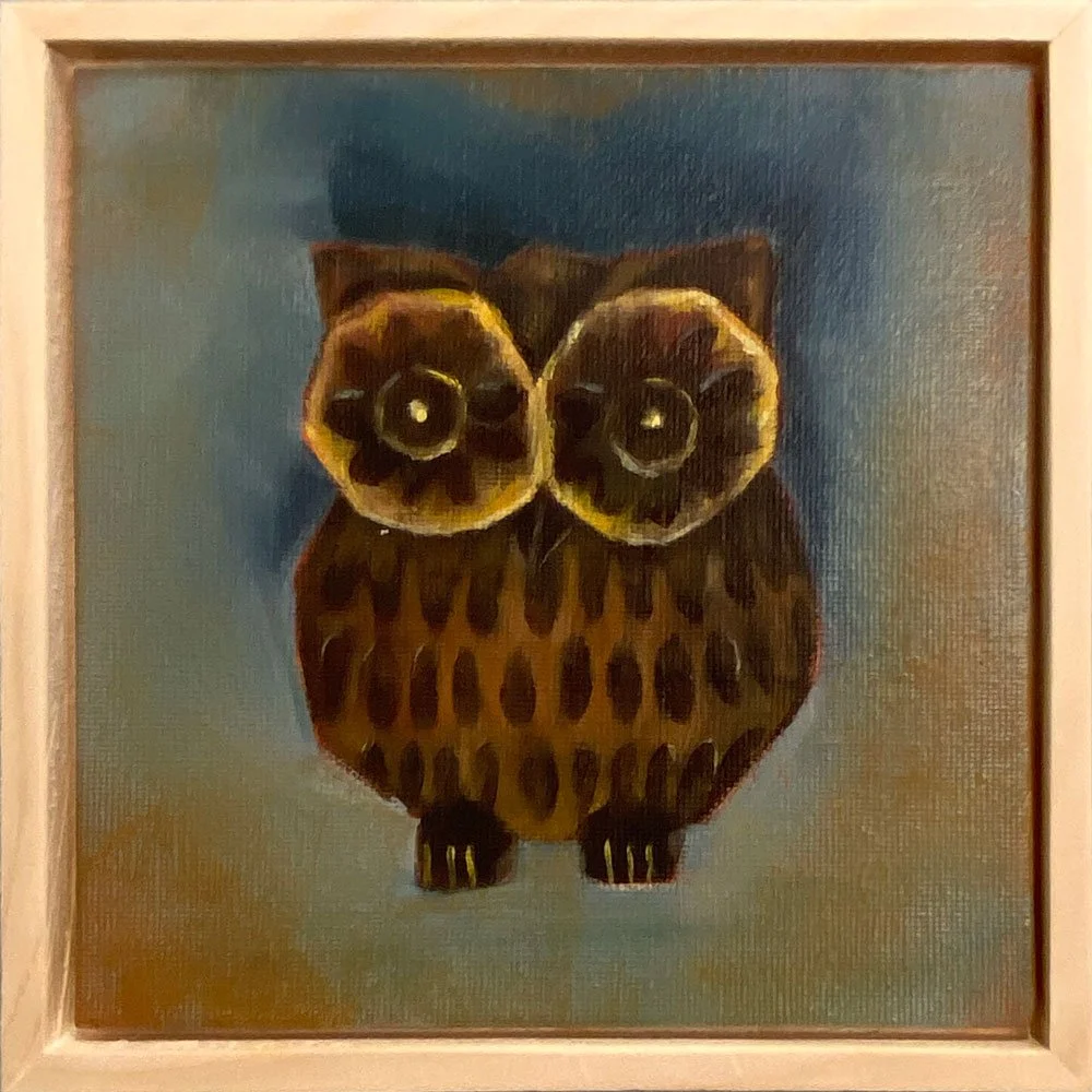 Wisdom | Oil on Canvas Panel