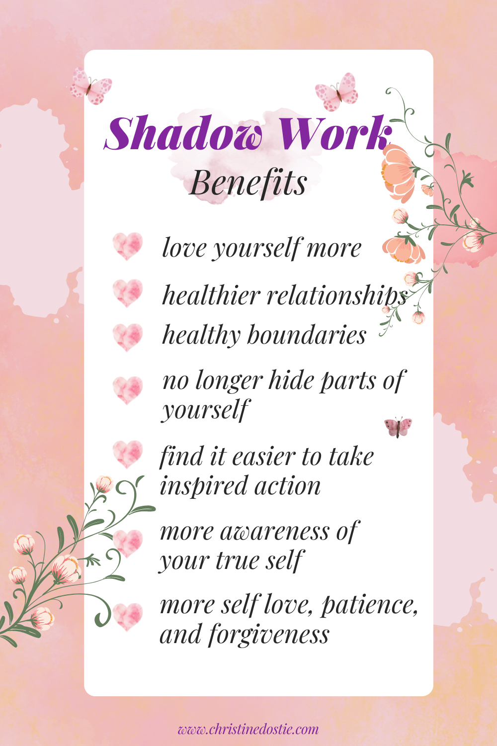 What is Shadow Work and Why You Should Start Doing It Now — Christine ...