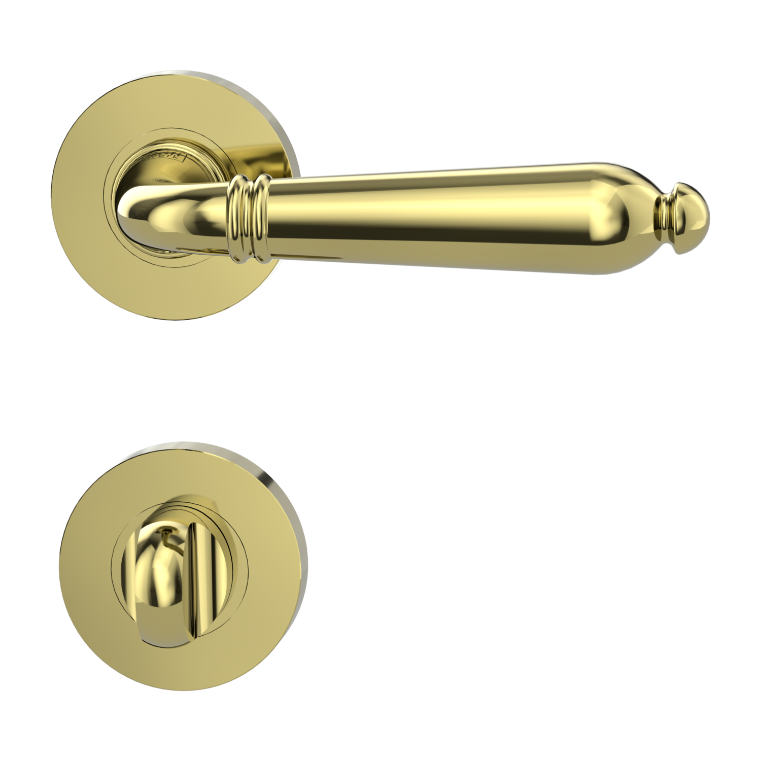 buy Luxury door handles Carola brass